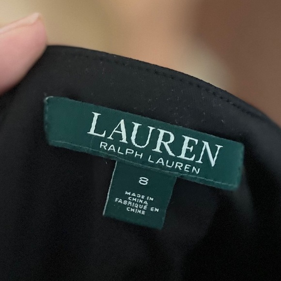 Lauren Ralph Lauren Black Size 8 Short Long - Vintage - Picture 3 of 9